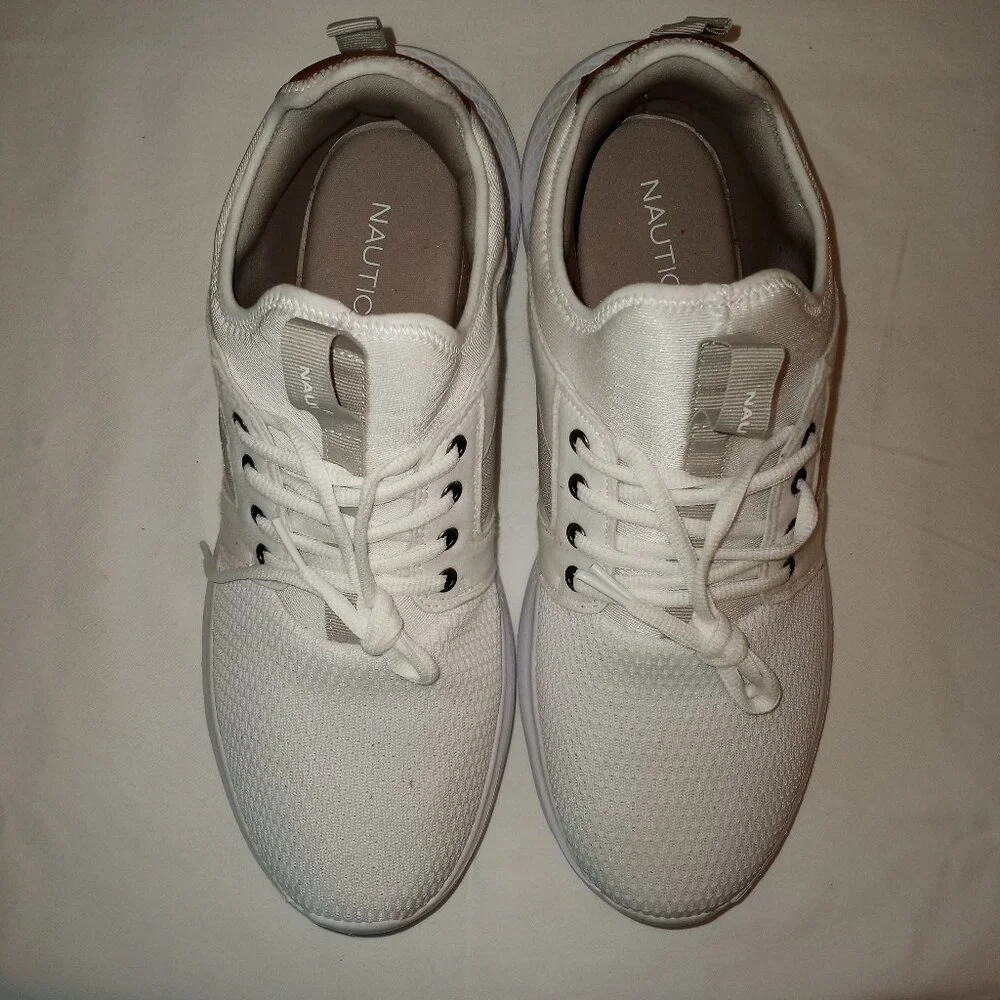 NAUTICA WHITE SNEAKERS MENS SZ 13